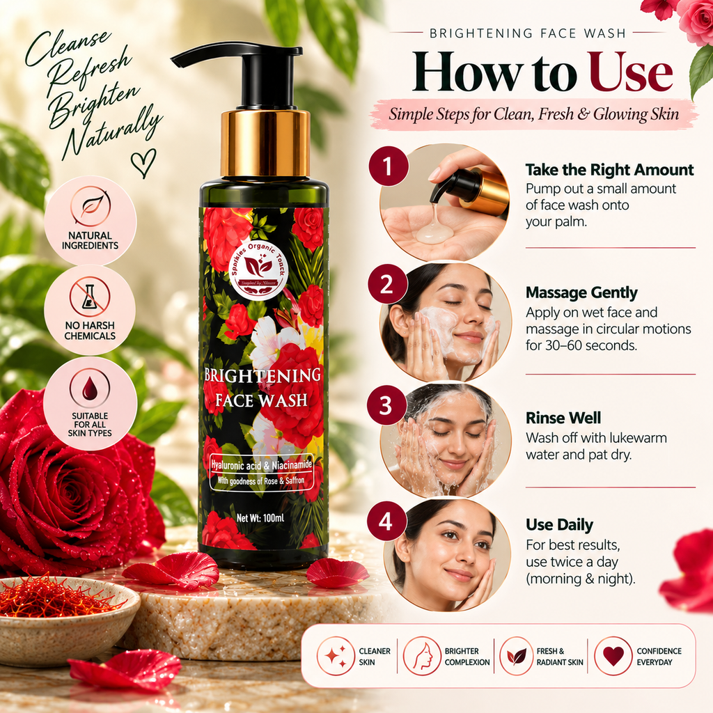 Korean Secret Brightening Face Wash – 100mL