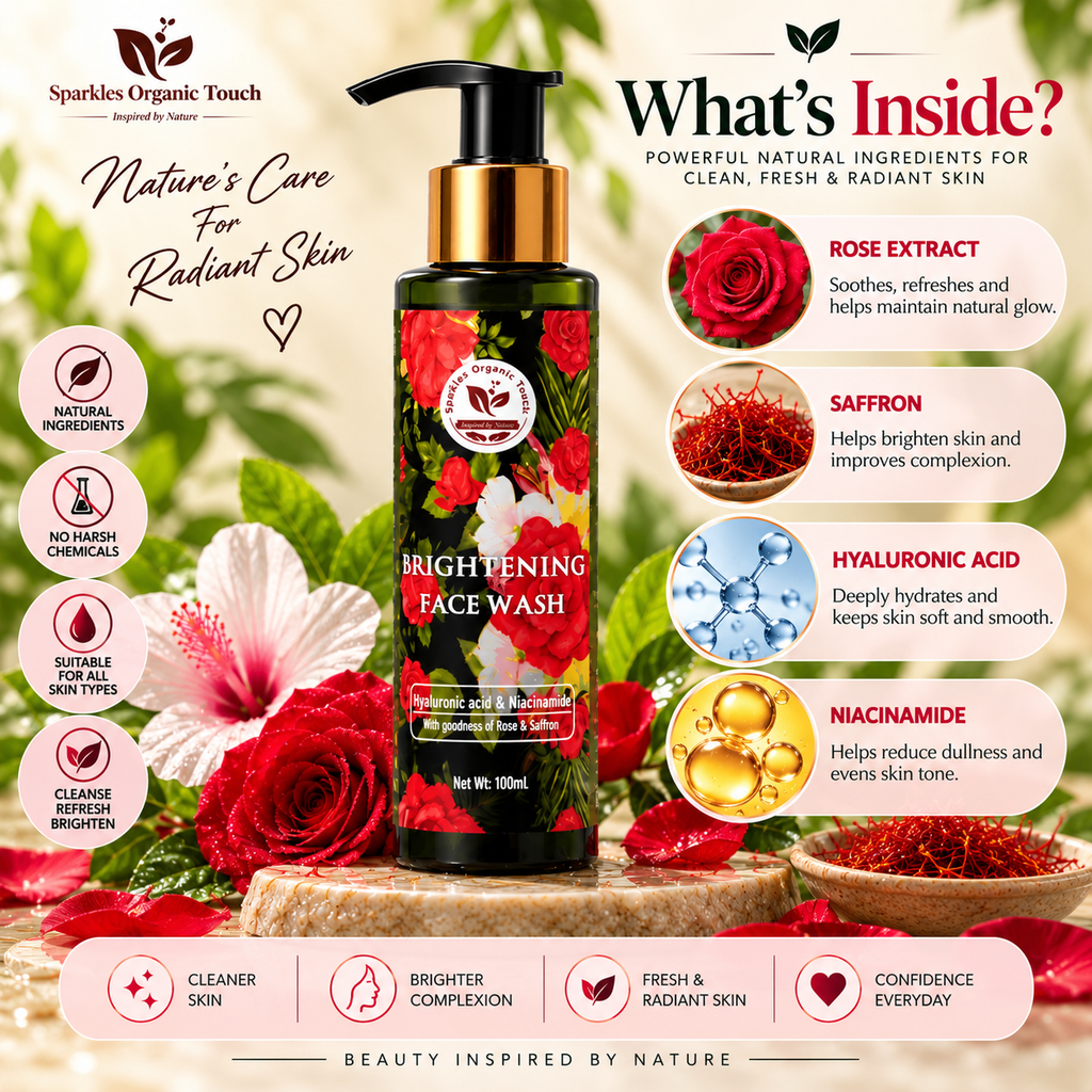 Korean Secret Brightening Face Wash – 100mL